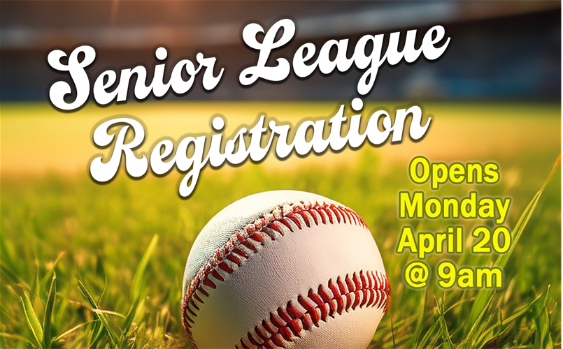 Senior League Registration