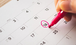 Mark your Calendar - Important Dates